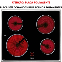 PLACA ENCASTRAR TEKA - VTC B  -  INOX