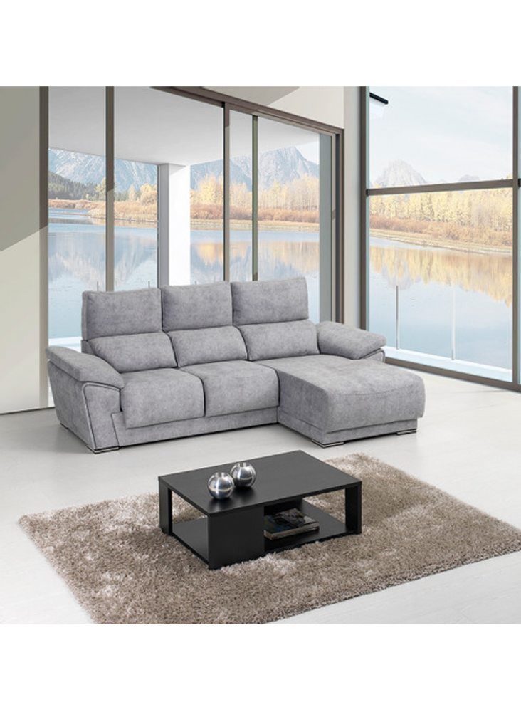 Sofá Chaise Kleber 2 Lugares