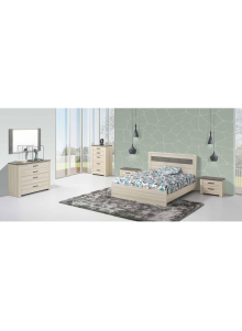 Quarto Casal Completo Estoril Oak