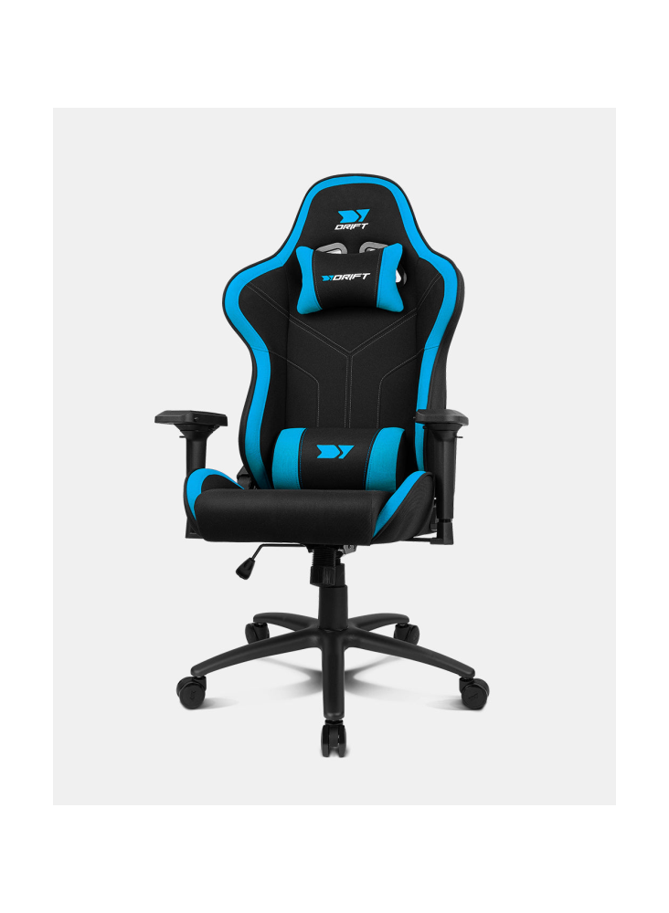 SILLA GAMING DRIFT DR110BL TEJIDO NEGRO AZUL
