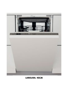MÁQUINA DE LAVAR LOUÇA WHIRLPOOL - WSIO 3O34 PFE X