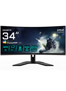 MONITOR GAMING GIGABYTE G34WQCP 34" 3440x1440 VA 1500R
