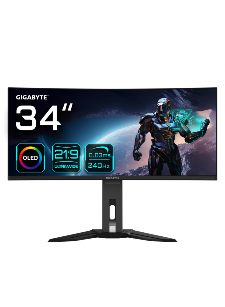 MONITOR GAMING GIGABYTE MO34WQC2 34" 3440X1440 VA 2K MONITOR GAMING GIGABYTE MO34WQC2 34" 3440X1440 VA 2K