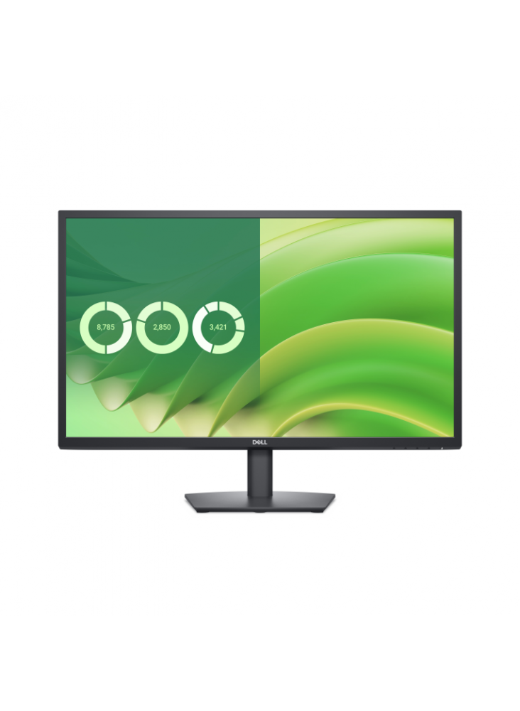 DELL MONITOR E-SERIE E2725H 27",NO REGULABLE,VGA,DP,3 AÑOS,NEGRO DELL MONITOR E-SERIE E2725H 27",NO REGULABLE,VGA,DP,3 AÑOS,NEGRO
