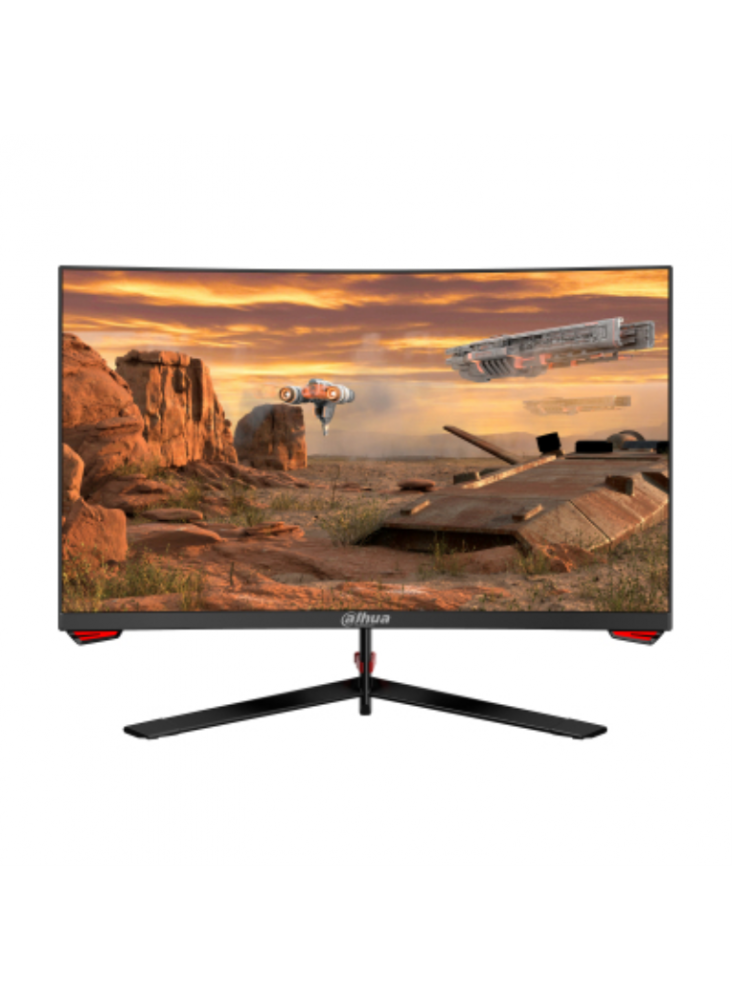 MONITOR DAHUA GAMING 24" DHI-LM24-E230C CURVO 165HZ 4000:1 DP HDMIX2 MULTI