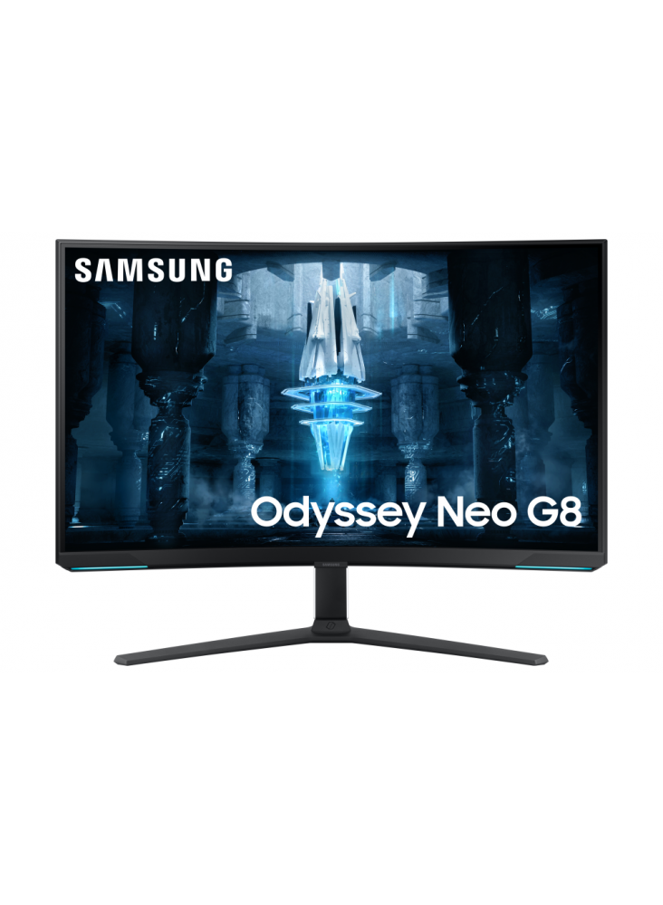 MONITOR GAMING SAMSUNG ODYSSEY NEO G8 UHD 32" CURVO 1000R 240HZ QUANTUM MINI-LED