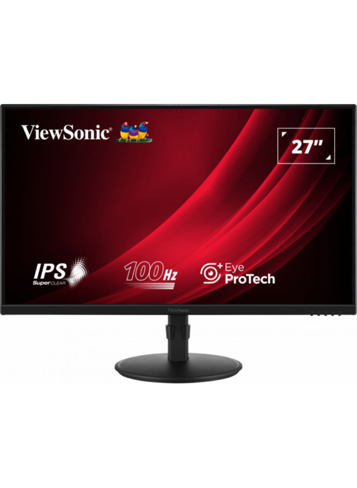 MONITOR VIEWSONIC 27" VG2708A FHD IPS LED VGA HDMI DP USB MULTI ERGONOMIC