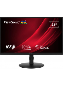 MONITOR VIEWSONIC 23,8" VA2408-HDJ FHD IPS LED VGA HDMI DP AJUS. ALTURA
