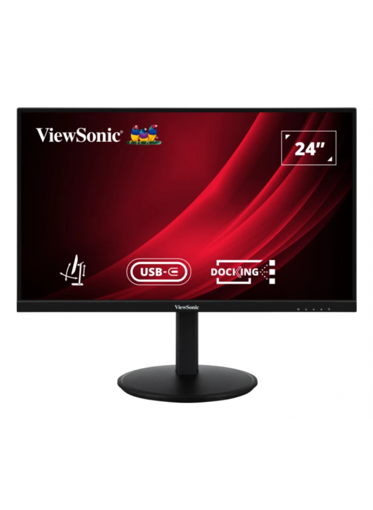 MONITOR VIEWSONIC 24" VG2409-U FHD IPS 2 X HDMI DP IN OUT USB C RJ45 ERGO