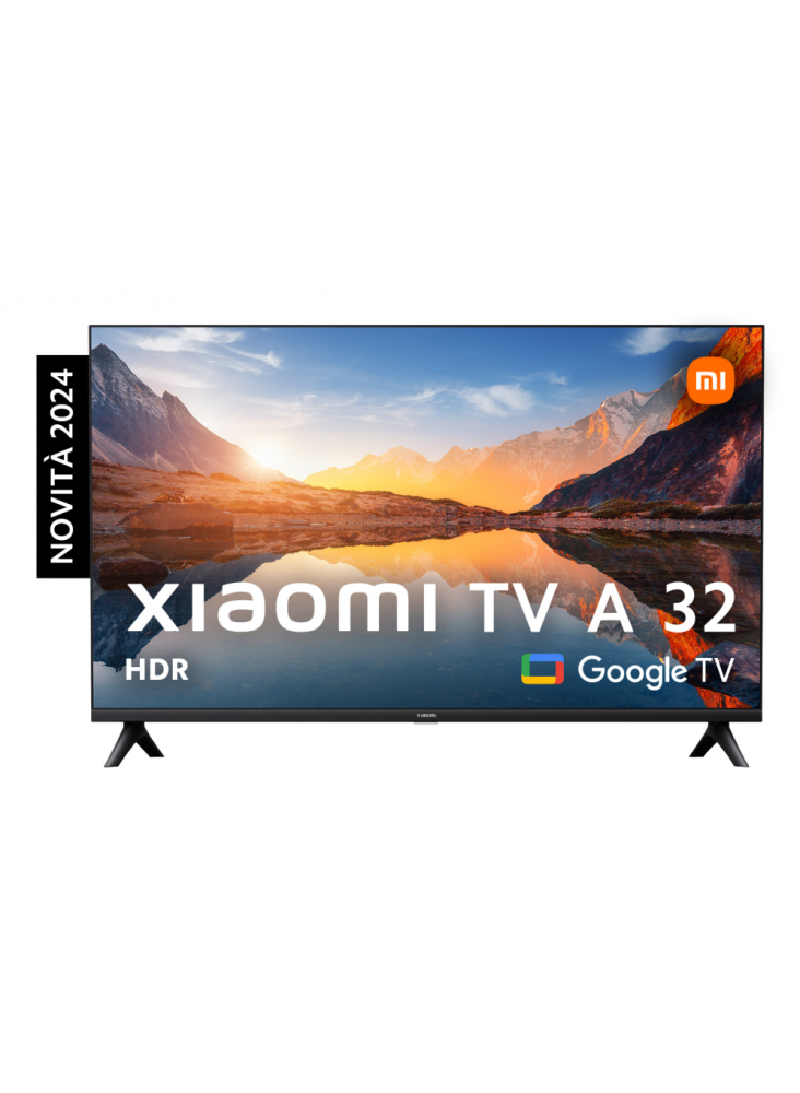 TV XIAOMI ELA5192EU A 2025 32" HD GOOGLETV NEGRO USB 2.0 LAN HDMI X2