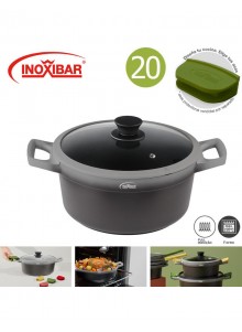 CAÇAROLA INOXIBAR REVOLUT 18840 20CM ANTIAD IND