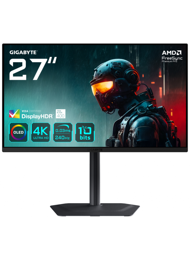 Monitor Gigabyte 20VM0-MO27U2BA-1KR 27" 4K UHD