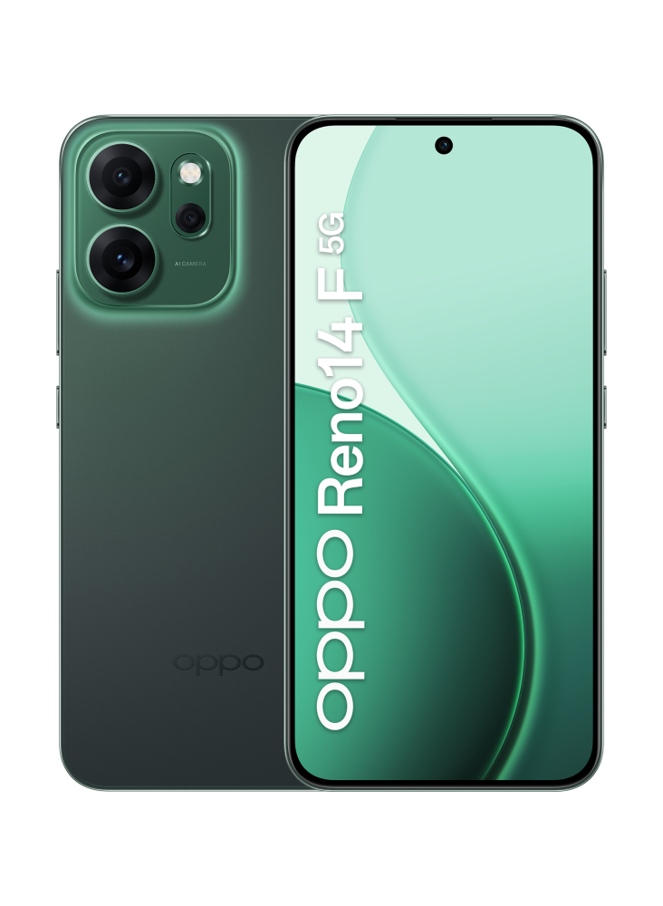 OPPO 14 F 5G Reno14 F 5G 256 GB Verde