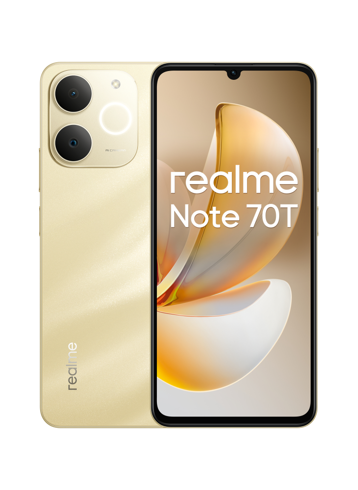 realme Note 70T 128 GB Dourado