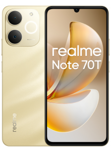 realme Note 70T 256 GB Dourado