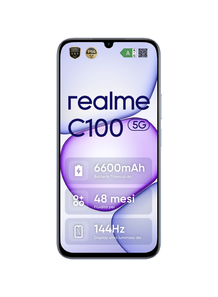 realme C100 5G 256 GB Púrpura