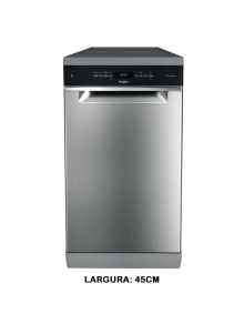 MÁQUINA DE LAVAR LOUÇA WHIRLPOOL - WH6FB10BS7A0X