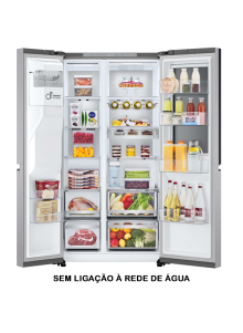 FRIGORÍFICO SIDE BY SIDE LG - GSXE 91 MBAD