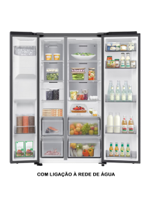 FRIGORÍFICO SIDE BY SIDE SAMSUNG - RS70F64KETEF