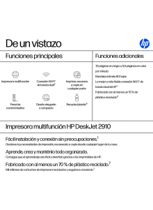 Impressora Multifunções Hp DeskJet 2910
