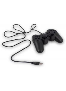 Ewent Play, Gamepad, PC, Botón Seleccionar, Botón de arranque, Analógico/Digital, Alámbrico, USB 2.0