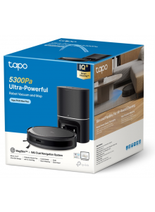 Aspirador Robô TP-Link Tapo RV20 Max Plus Negro